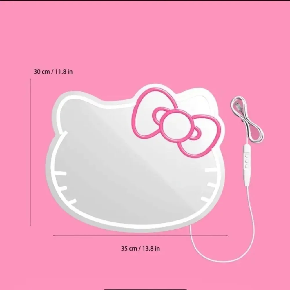 Brand New Hello Kitty Neon Light up Mirror